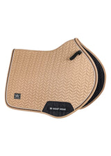 Woof Wear Herringbone Saddle Pad CC Caramel Full