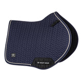 Woof Wear Herringbone Saddle Pad Close Contact