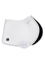 Woof Wear Herringbone Saddle Pad CC White Cob