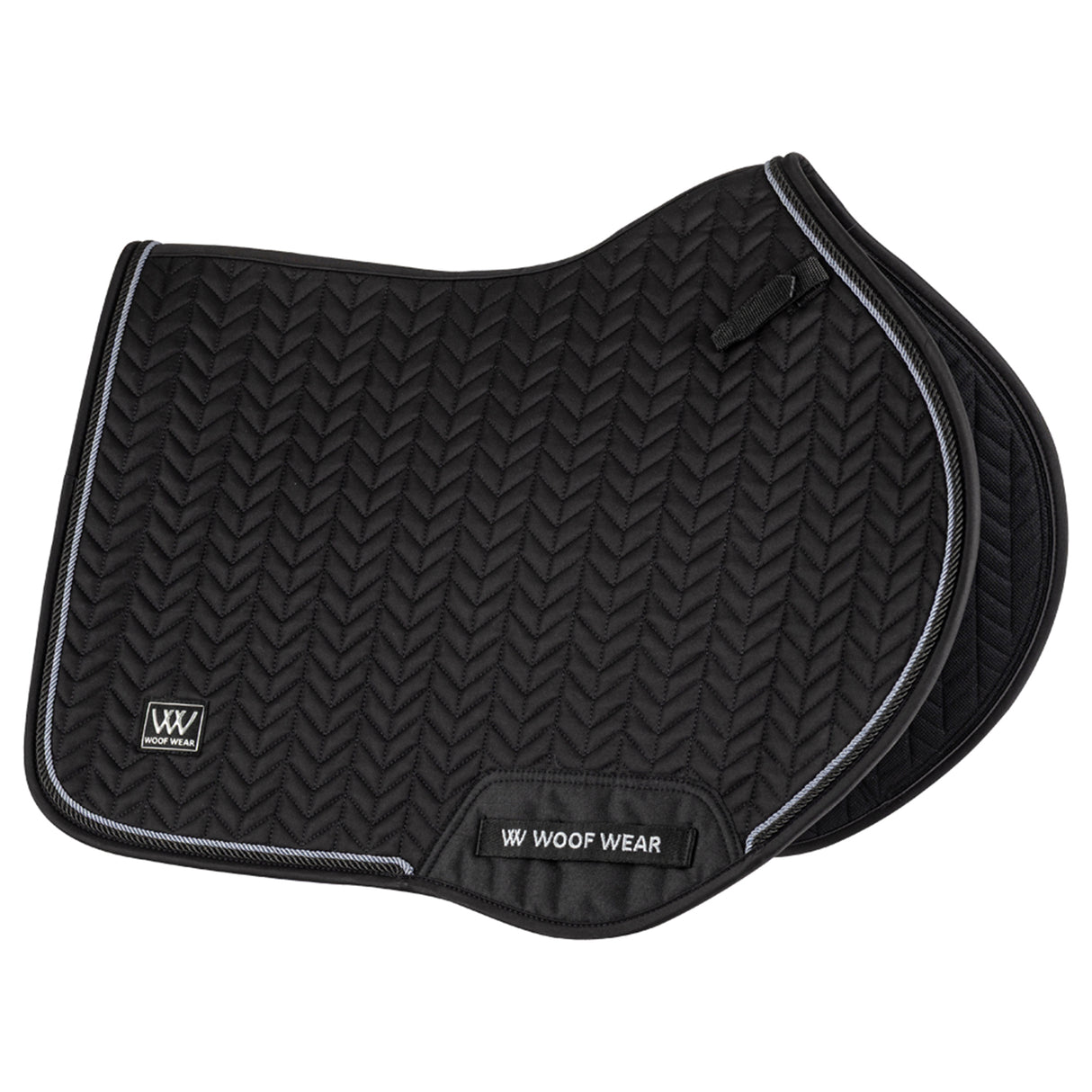 Woof Wear Herringbone Saddle Pad Close Contact
