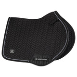 Woof Wear Herringbone Saddle Pad Close Contact