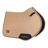 Woof Wear Herringbone Saddle Pad Close Contact