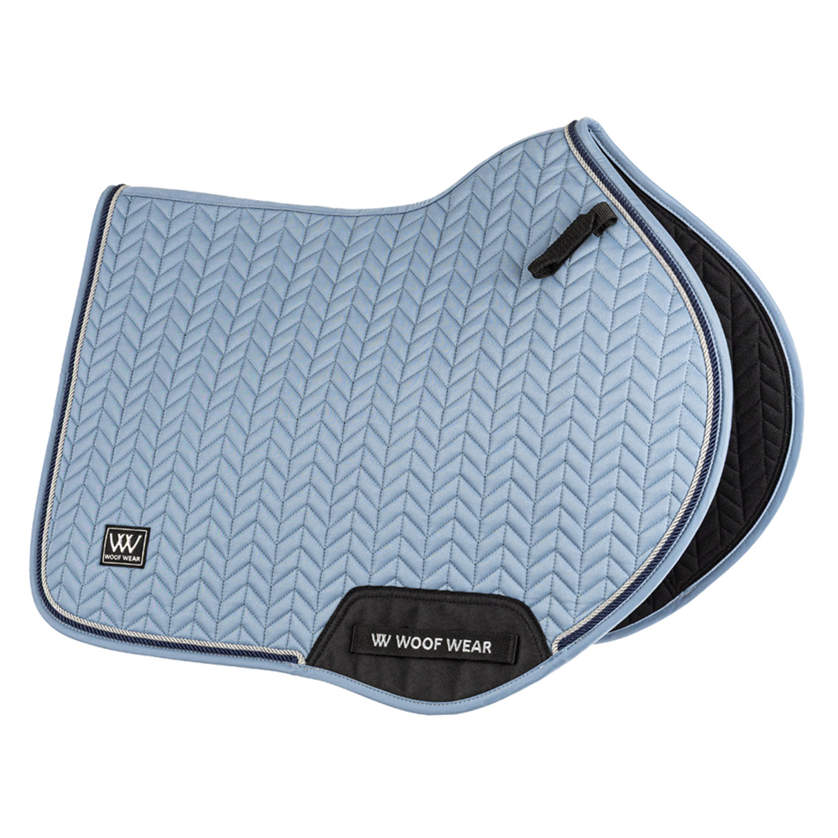 Woof Wear Herringbone Saddle Pad Close Contact