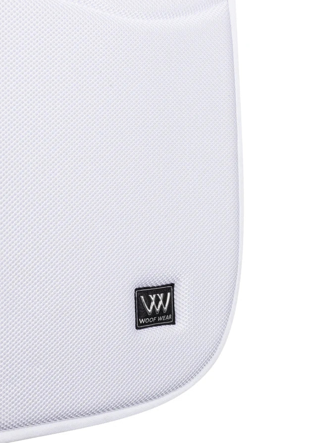 Woof Wear Elite Comfort Mesh Saddle Pad DR White Cob