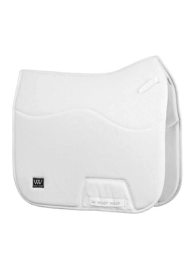 Woof Wear Elite Comfort Mesh Saddle Pad DR White Full