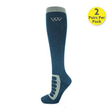 Woof Wear Long Bamboo Waffle Riding Socks