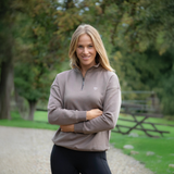 Mochara Half Zip Sweatshirt Walnut