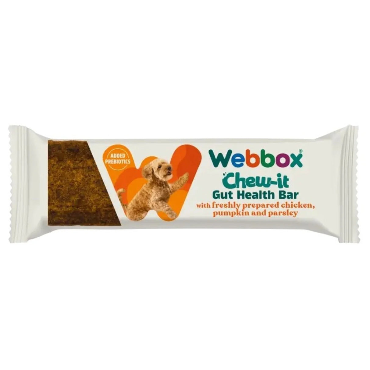 Webbox Chew-It Gut Health Bars Chicken 30g