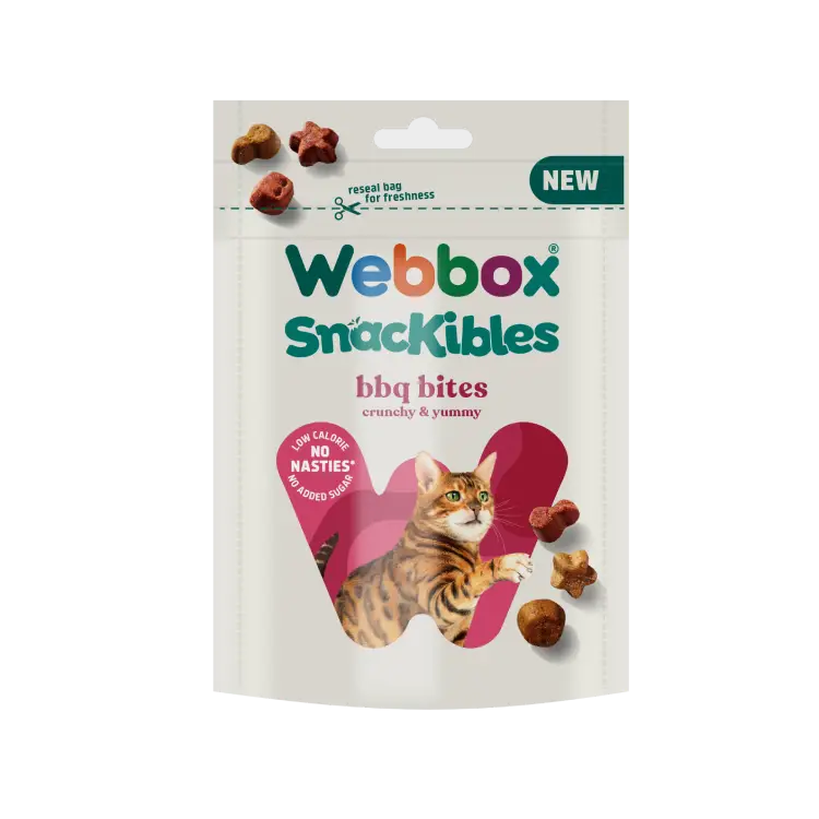 Webbox Snackibles BBQ Bites Cat Treats 85g