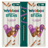 Webbox Tasty Sticks Salami Cat Treats 30g