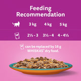 Whiskas 1+ Duo Surf & Turf in Jelly Adult Wet Cat Food Pouches 40x85g