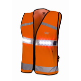 Woof Wear LED Hi Vis Riding Vest Orange