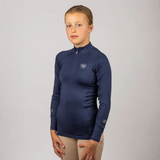 Woof Wear Young Rider Tech Shirt Navy