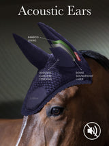 Le Mieux Acoustic Pro Fly Hood Navy Medium