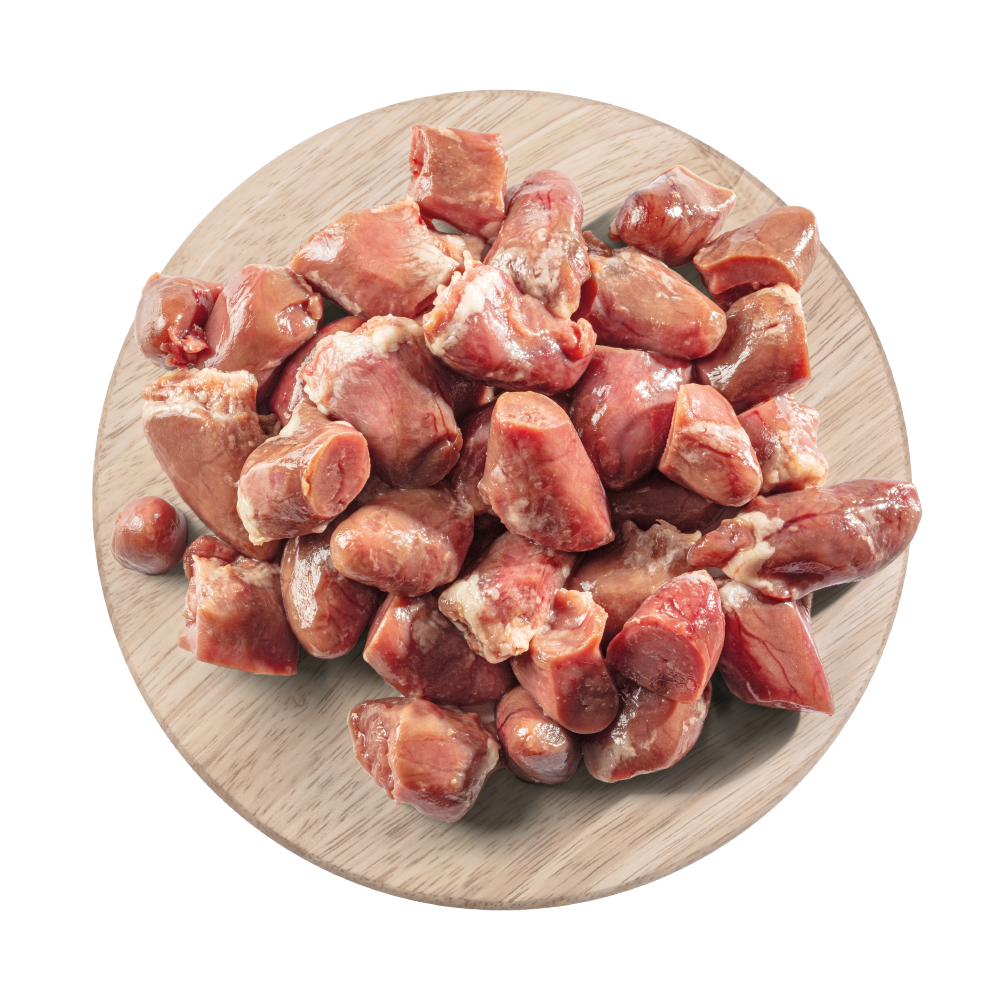 Natures Menu Dog - Natural Raw Treats Poultry Heart Chunks 1kg
