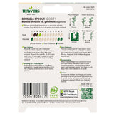 Unwins Brussels Sprout Igor F1 (Organic)