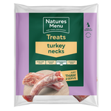 Natures Menu Dog - Natural Raw Treats Turkey Necks 2 pack