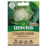 Unwins Cauliflower Medallion F1 (Organic)