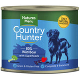 Natures Menu Dog - Country Hunter Can Wild Boar 600g