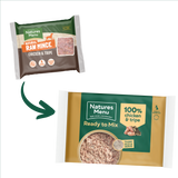 Natures Menu Dog - Frozen Just Mince Chicken & Tripe 400g