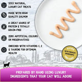 Cookhouse Cat Licks Puree Salmon 6x15g (90g)