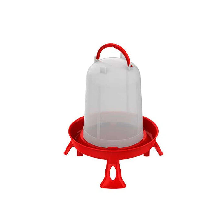 Agrihealth Poultry Eco Drinker With Legs 5L Red
