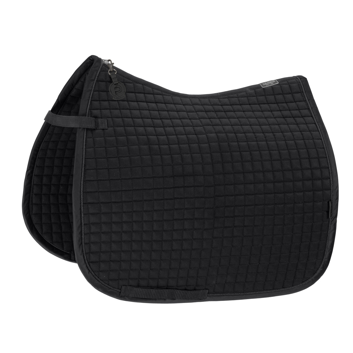 Eskadron Saddle Cloth Cotton Platinum 25 Black DL Pony