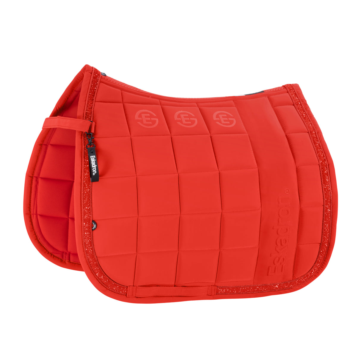 Eskadron Saddle Cloth Big Square Jewel Dynamic 25 A/W DL Poppy Red Full