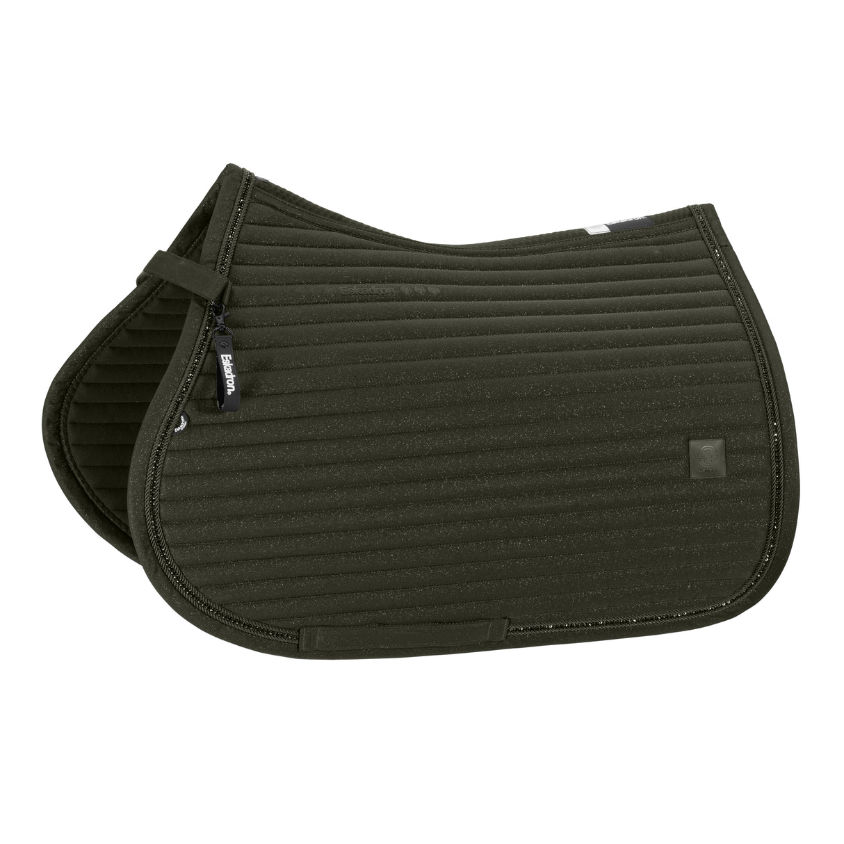 Eskadron Saddle Cloth Sparkle Crystal Dynamic 25 A/W VS Deep Green Full