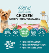 Naturo Dog - Adult Mini Pouch Grain Free Chicken, Potato & Veg 150g
