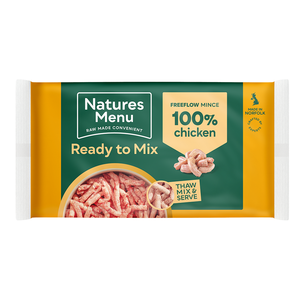 Natures Menu Dog - Frozen Freeflow Mince Chicken 2kg