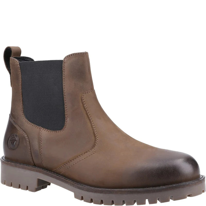 Cotswold Mens Bodicote Chelsea Boots Brown