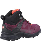 Cotswold Womens Horton Hiking Boots Burgundy