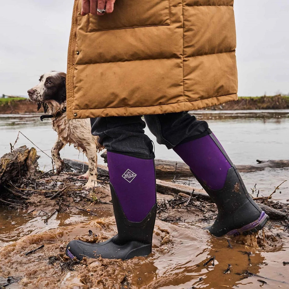The Muck Boot Co Arctic Sport II Black / Purple