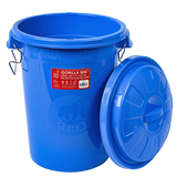 Red Gorilla Bin With Clip Lid 30L
