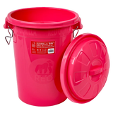 Red Gorilla Bin With Clip Lid 30L