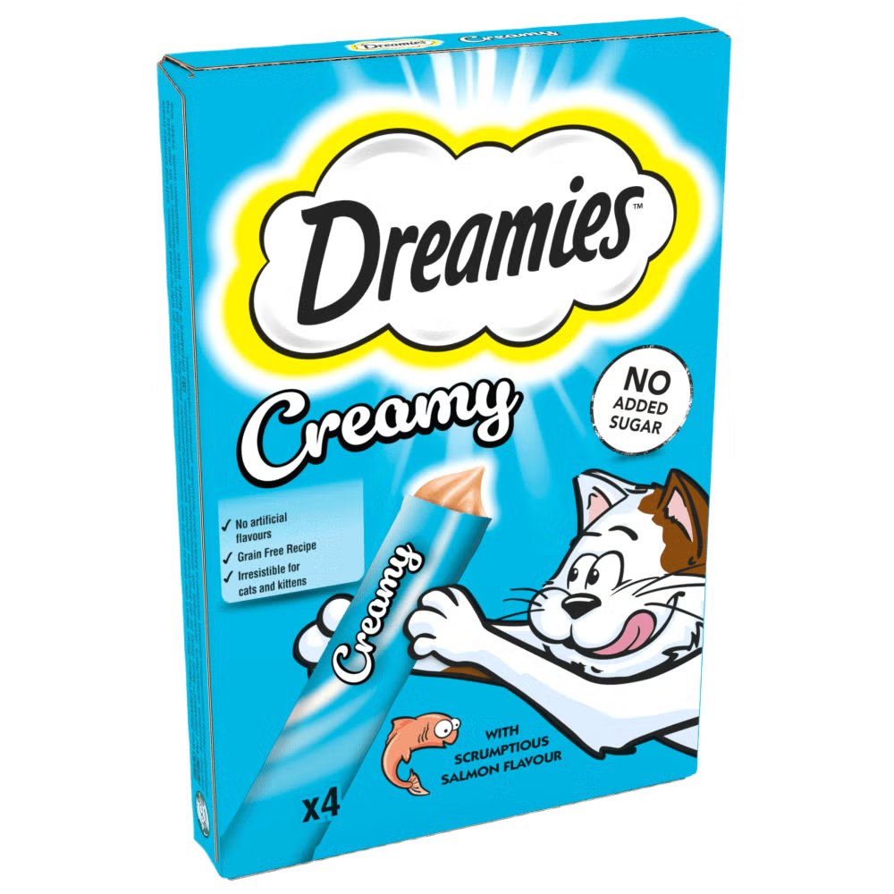 Dreamies Cat Creamy Treats Salmon 40g