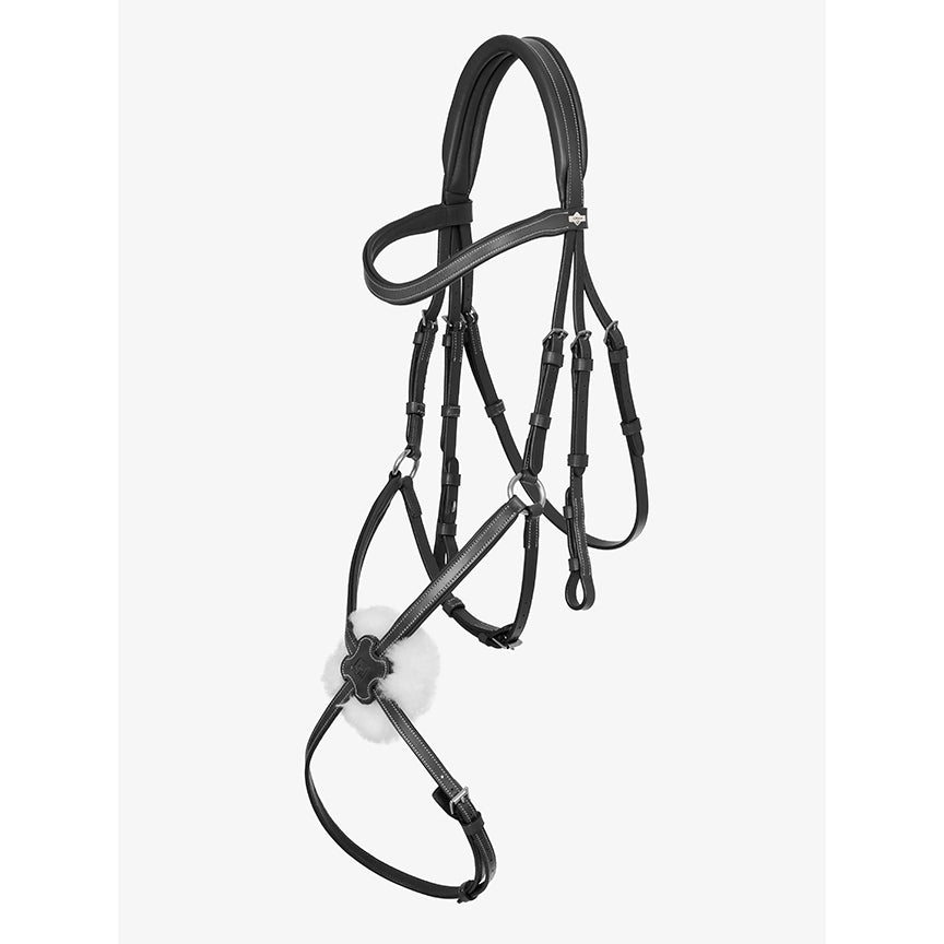 Le Mieux Arika Grackle Bridle Black / Silver