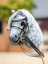 Le Mieux Hobby Horse Double Bridle Black
