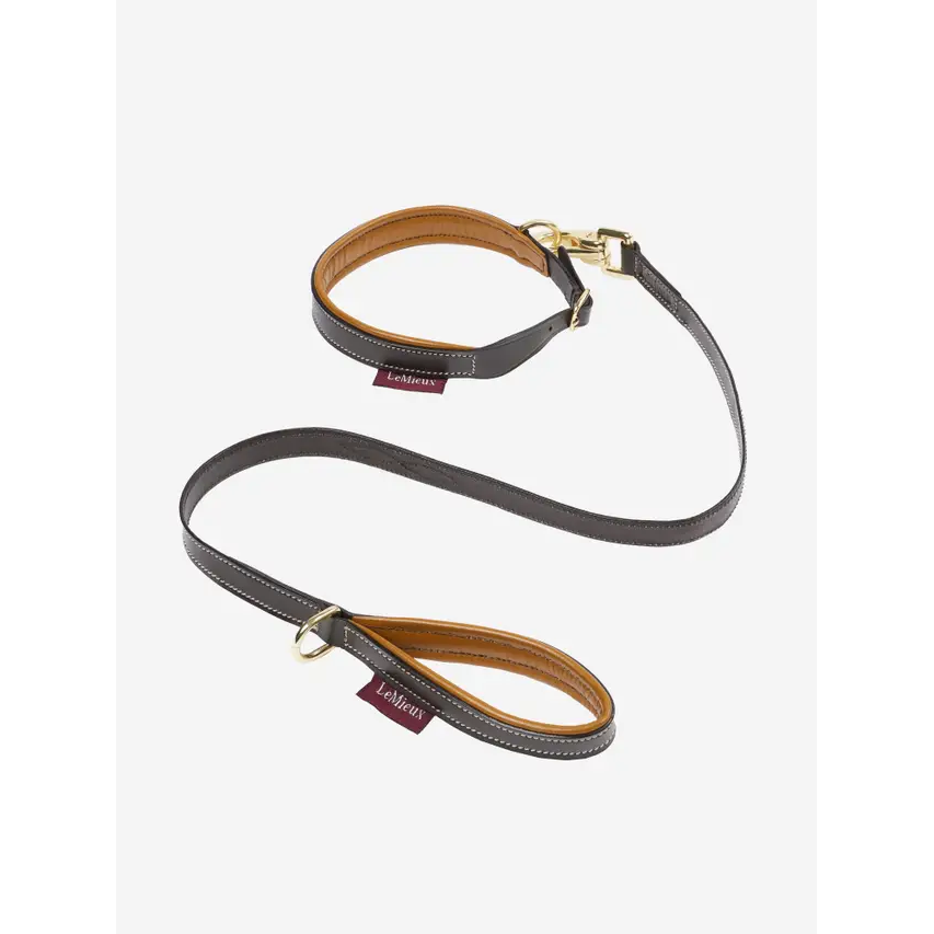 Le Mieux Toy Puppy Collar & Lead Ginger / Brown
