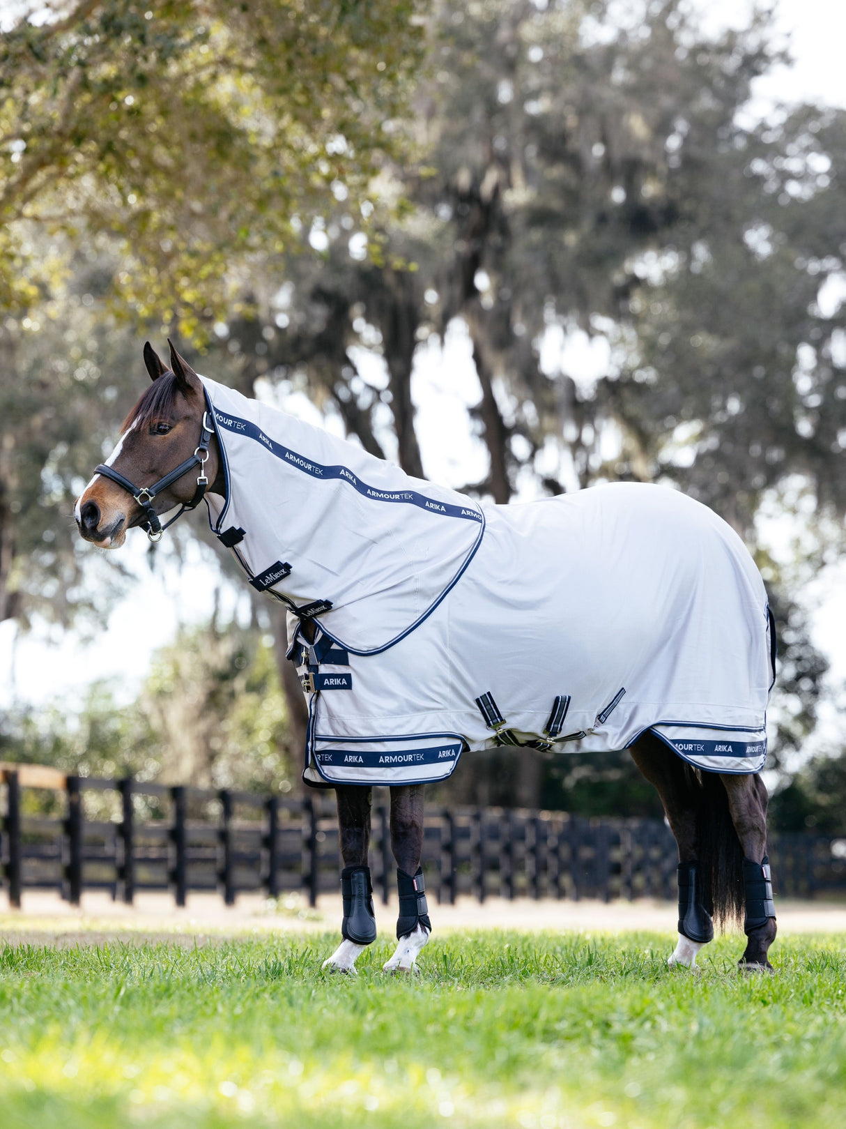 Le Mieux Arika Armour-Tek Fly Rug Grey