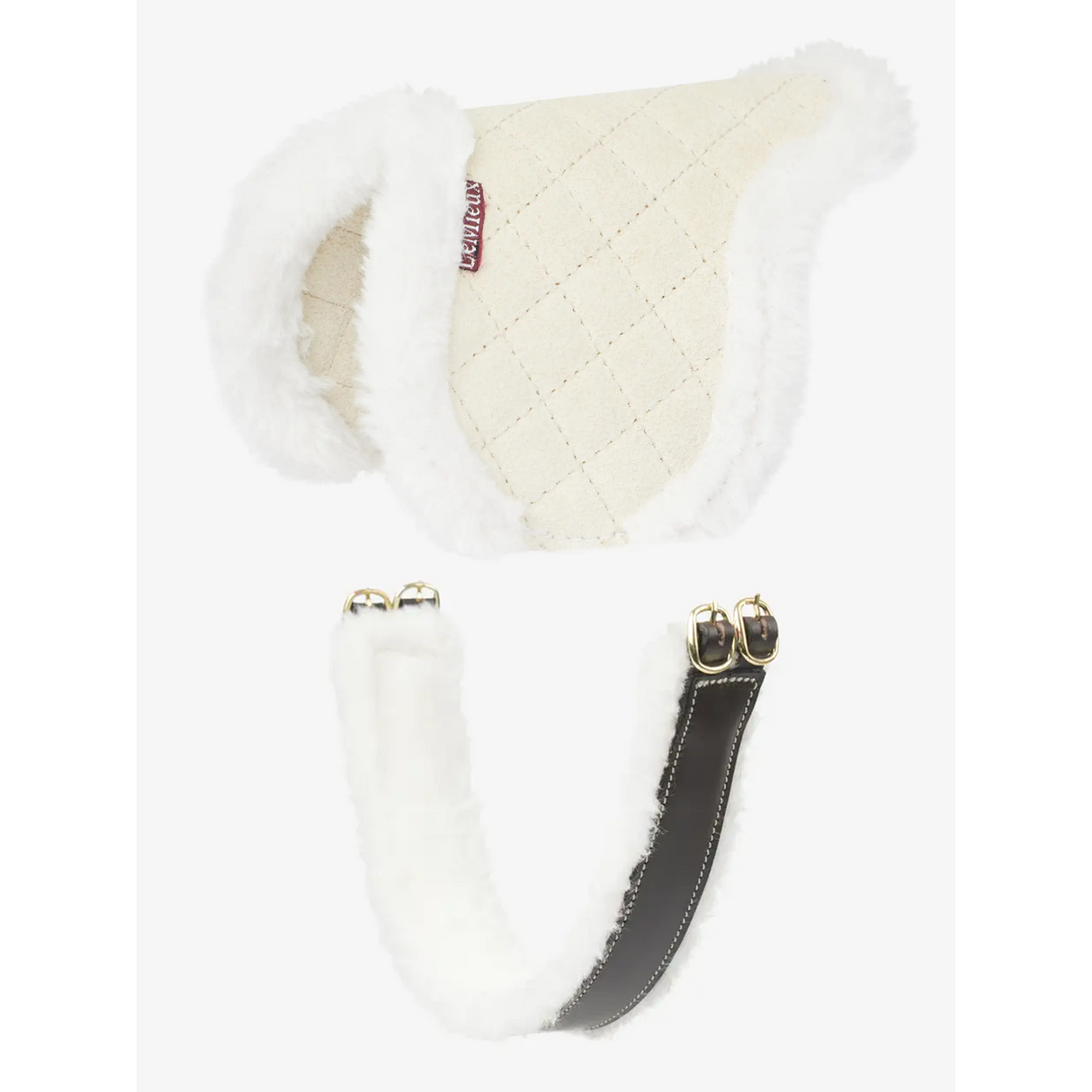 Le Mieux Toy Pony Hunter Saddle Pad & Girth Brown