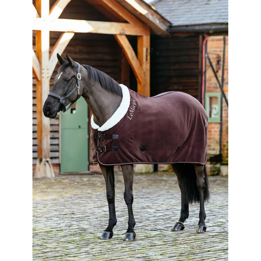 Le Mieux Kudos Luxe Fleece Rug Damson