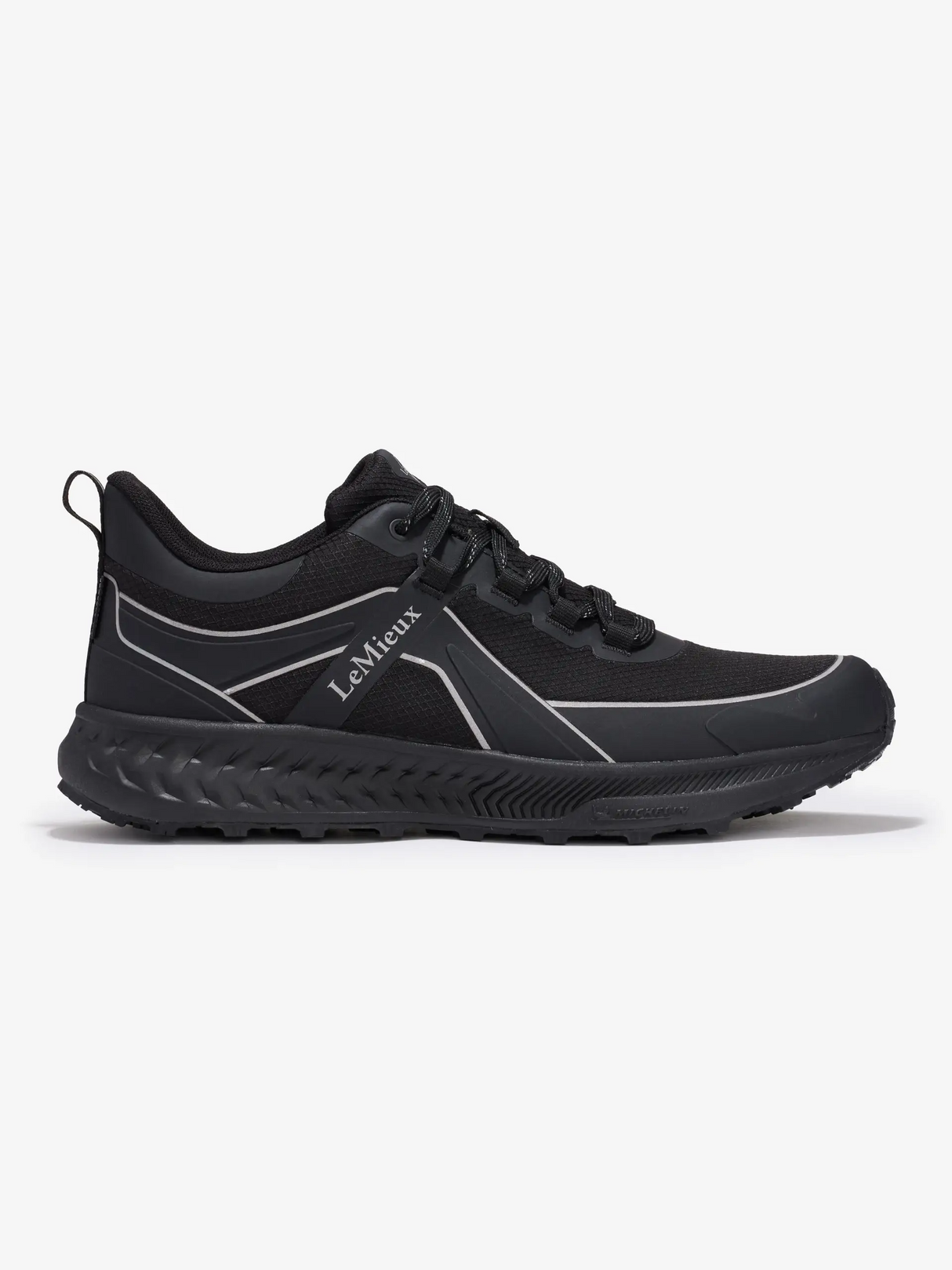 Le Mieux Mens Trax Viva Waterproof Trainer Black