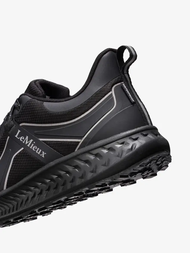 Le Mieux Mens Trax Viva Waterproof Trainer Black