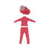Le Mieux Toy Rider Outfit Cranberry