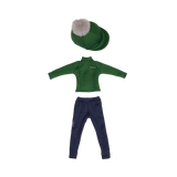Le Mieux Toy Rider Outfit Hunter Green
