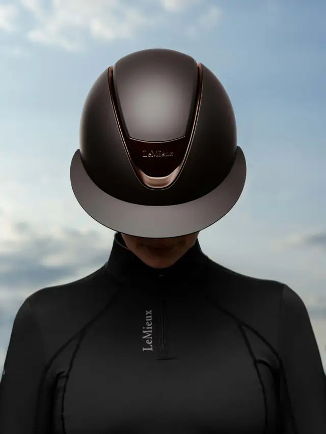 Le Mieux Verv Competition Helmet Matte Brown
