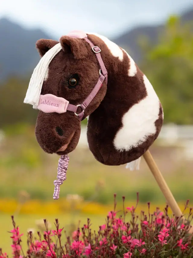 Le Mieux Hobby Horse Vogue Head Collar & Leadrope Mallow