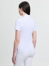 Le Mieux Young Rider Brilliance Livvy Short Sleeve Show Shirt White